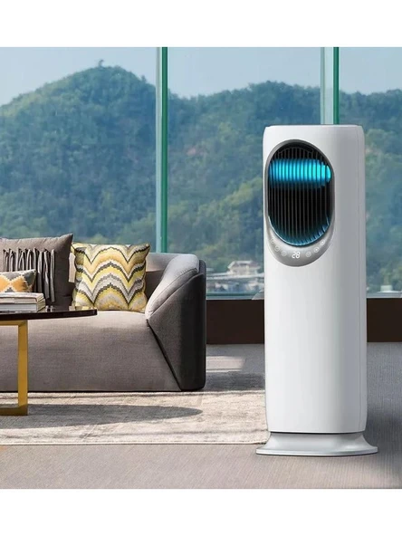 Airpoll HF02 Uzaktan Kumandalı Mobil Isıtıcı ve Soğutucu Buharlı Fan - Resim 4