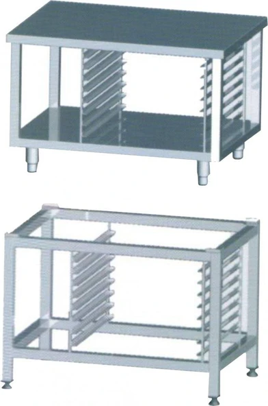 Pimak Konveksiyonlu Fırın Alt Standı 40 x 60 - 12 (Tepsi) ürün görseli 1