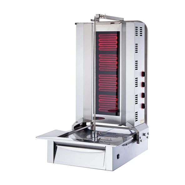 Işıkgaz Silver Elektrikli 4 Radyanlı Alttan Motorlu Döner Ocağı ürün görseli