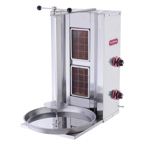 Işıkgaz Silver Endüstriyel Tüplü 2 Radyanlı Döner Ocağı Makinesi ürün görseli 1