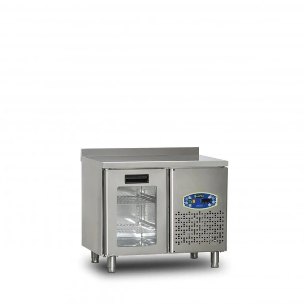 Dampak Tek Kapılı Tezgah Tipi Buzdolabı 155 Litre 304 Çelik ürün görseli 1