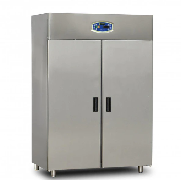 Dampak İki Kapılı Dik Tip STATİK Buzdolabı 1330 Litre 304 Çelik ürün görseli