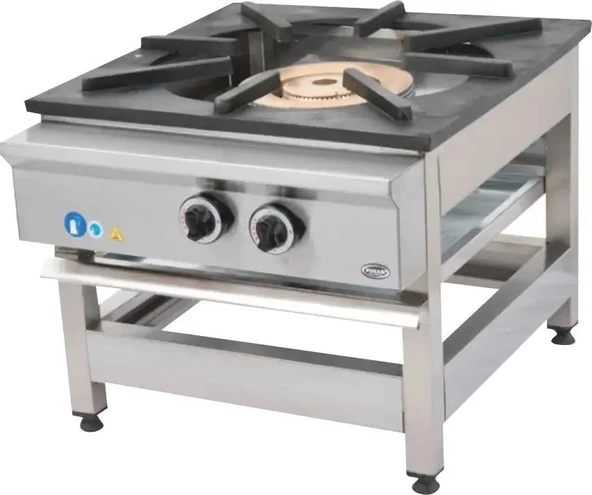 Pimak Tüplü Yer Ocağı Çift Yanışlı 60 x 70 x 50 (cm) ürün görseli 1