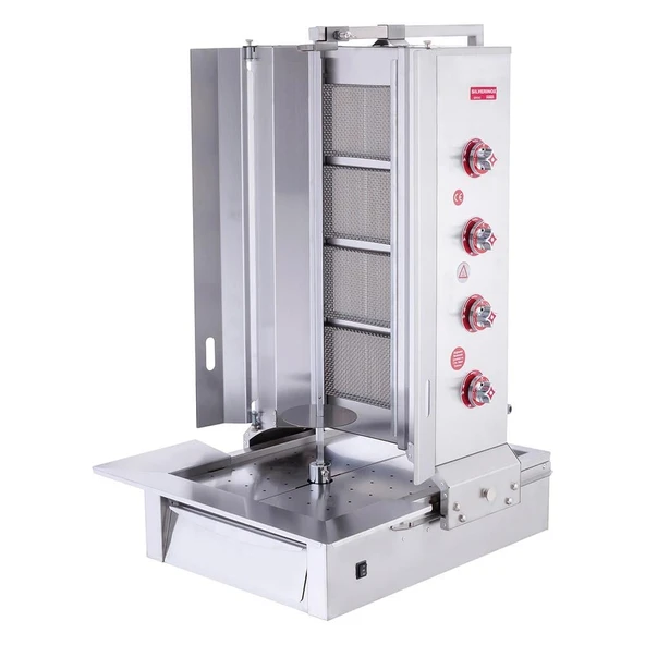 Işıkgaz Silver Doğalgazlı 4 Radyanlı Alttan Motorlu Döner Ocağı ürün görseli 1