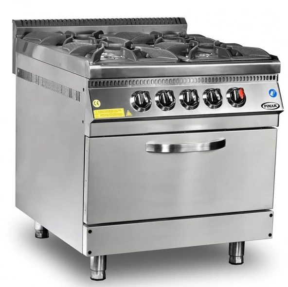 Pimak Tüplü Kuzine 900 seri  4 + 1 Kapasite 80 x 90 x 85 (cm) ürün görseli 1