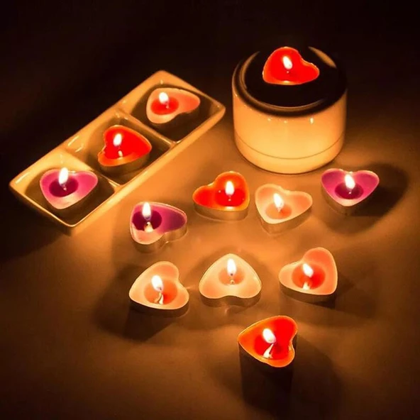 Özel Gün Doğum Günü Mumu Tealight Mum Doğum Günü Parti Süsleme - 2