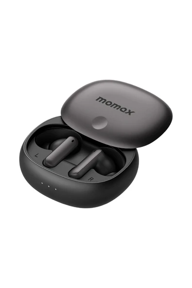 MOMAX BT13D 1-VIBE LITE TRUE WIRELESS NOISE CANCELLING EARBUDS SİYAH