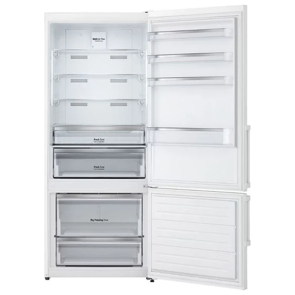 LG GTL539BQAM Kombi No Frost Beyaz Buzdolabı - 4