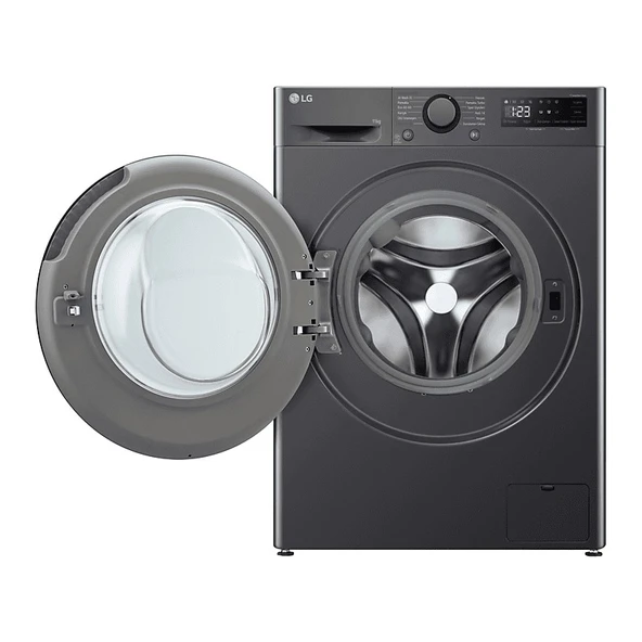 LG F4Y5EYWYJ.AMBPLTK A Enerji Sınıfı 11KG 1400 Devir Çamaşır Makinesi Siyah - 3