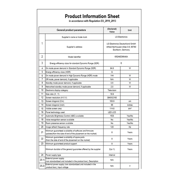 LG 65QNED86A 65'' 165 Ekran Uydu Alıcılı 4K Ultra HD Smart webOS QNED TV - 5