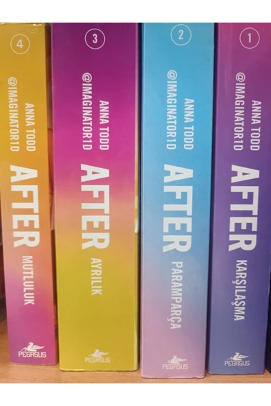 Debir Yayınları After Serisi (3 Cilt Takım) - Pegasus Yayınları - Anna Todd Kitabı 2.el temiz - 2