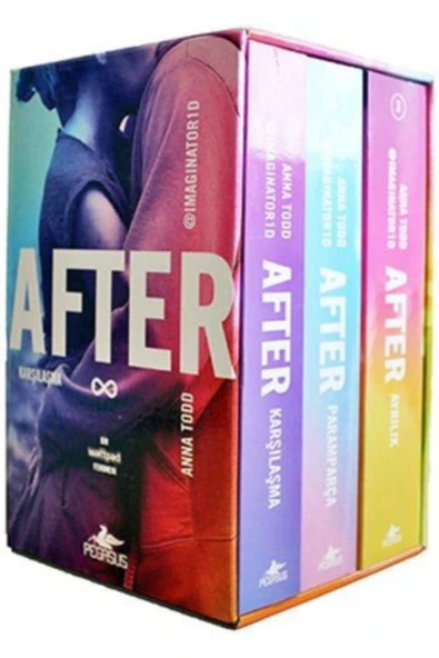 Debir Yayınları After Serisi (3 Cilt Takım) - Pegasus Yayınları - Anna Todd Kitabı 2.el temiz