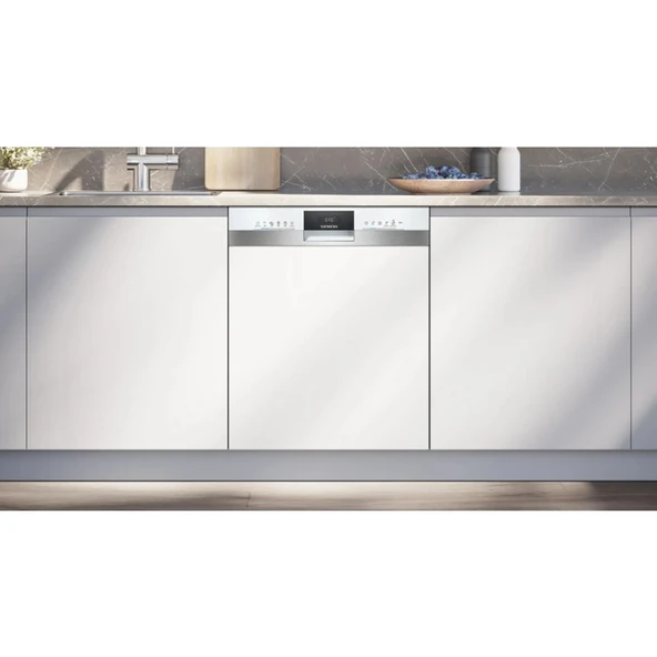 Siemens SN53IW50KT IQ300 D Enerji Sınıfı 4 Programlı Yarı Ankastre Bulaşık Makinesi - 4