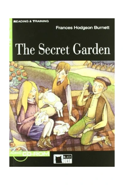 Black Cat Secret Garden+cdrom Reading & Training