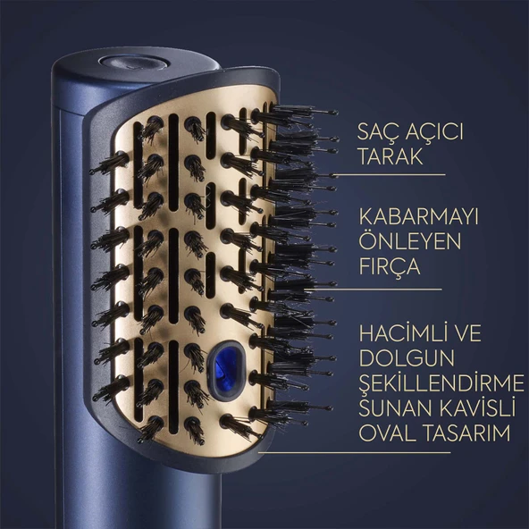 Babyliss Saç Kurutma ve Şekillendirme Seti Air Wand, Paddle Başlık dahil, 1600W, 3 Başlık, İyon Teknolojisi - Resim 4