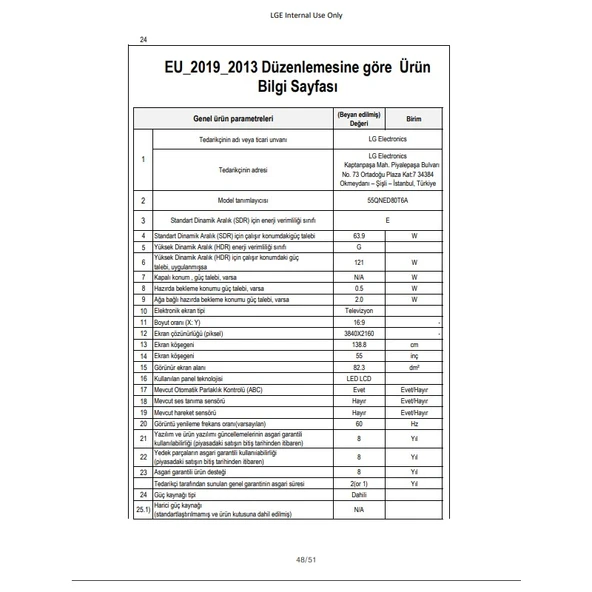 LG 55QNED86T 55" 139 Ekran Uydu Alıcılı 4K Ultra HD Smart LED TV - 5