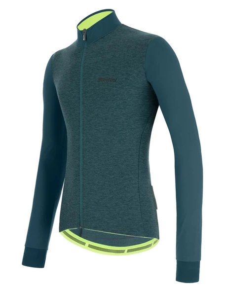 Santini Colore Puro Erkek Termal Kışlık Bisiklet Forması 2W216075RCOLORPUR0 - Resim 11