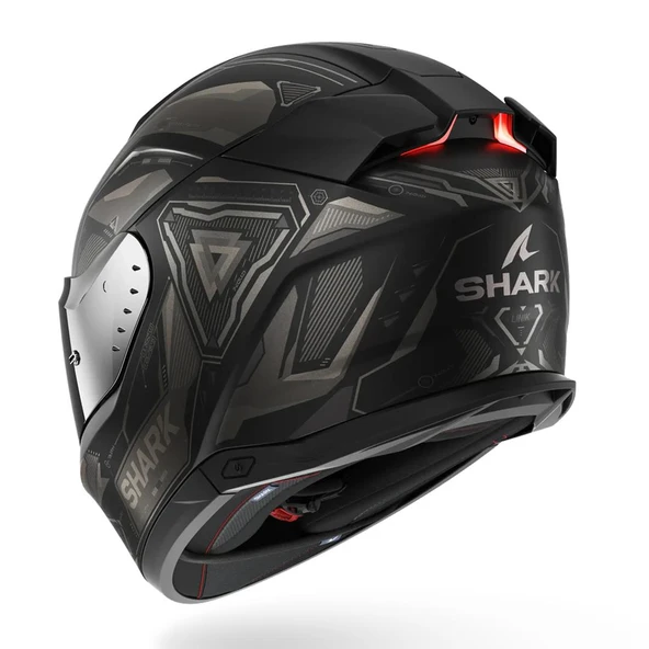 SHARK SKWAL İ3 LINIK SİYAH KAPALI KASK - Resim 2