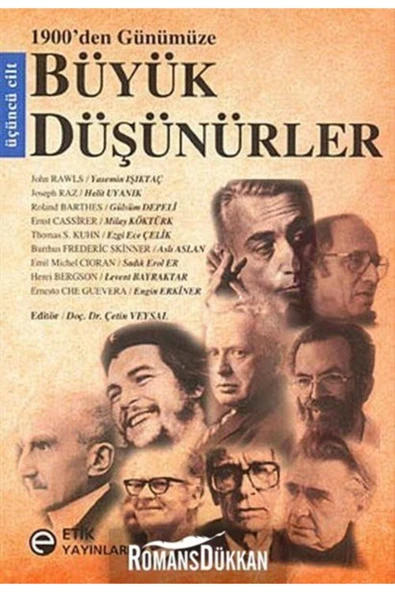 Etik Yayınları 1900'den Günümüze Büyük Düşünürler 3. Cilt