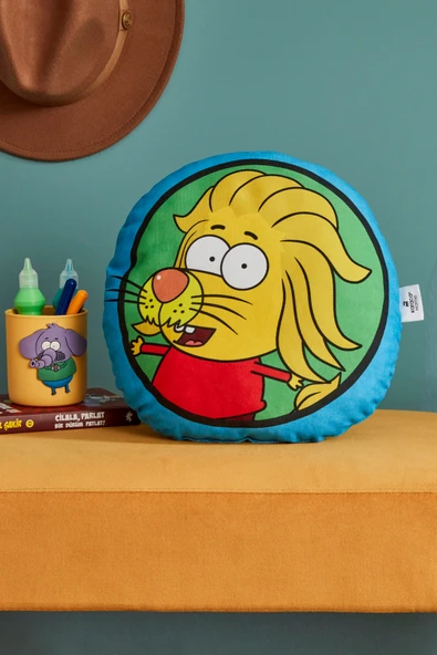 KX Kral Şakir Remzi Şekilli Kırlent - Resim 2