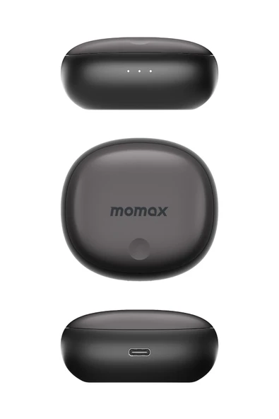 MOMAX BT13D 1-VIBE LITE TRUE WIRELESS NOISE CANCELLING EARBUDS SİYAH - 4