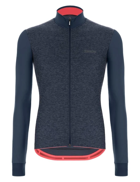 Santini Colore Puro Erkek Termal Kışlık Bisiklet Forması 2W216075RCOLORPUR0 - Resim 7