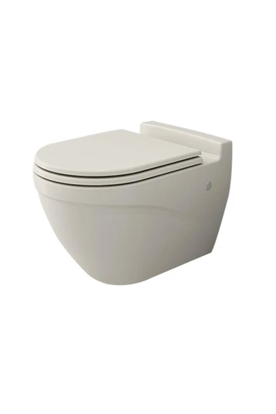 Taormina Arch Asma Klozet Parlak Bisküvi Kapak Hariç 1012-014-0128