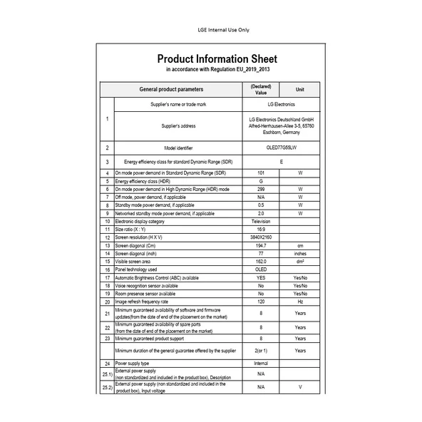 LG OLED77G55 77'' 195 Ekran Uydu Alıcılı 4K Ultra HD Smart webOS OLED Evo TV - 5