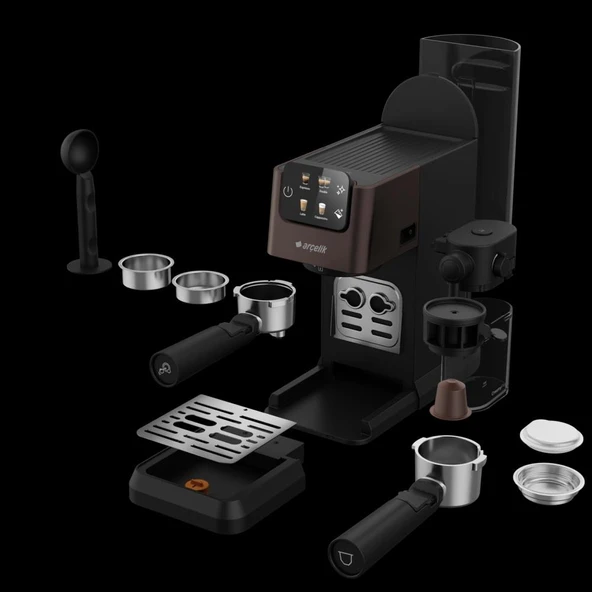Arçelik Imperium Barista EM 6450 Yarı Otomatik Espresso Makinesi - 4