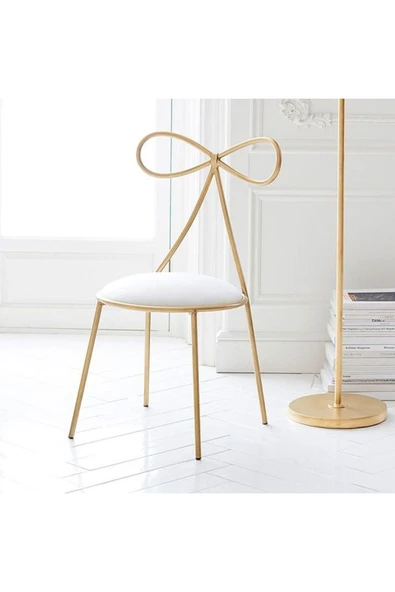 enc home gold fiyonklu sandalye