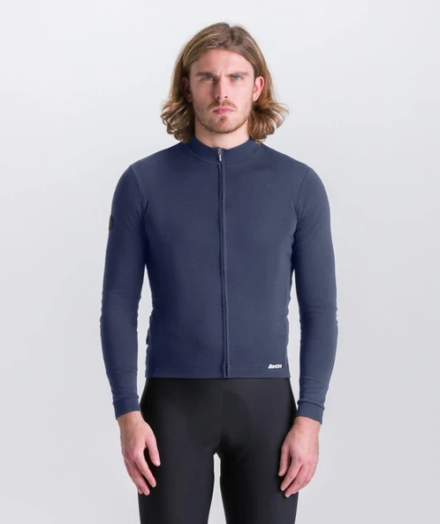 Santini Impetus Terranova Kışlık Yün Bisiklet Forması 4M216075CIMPET - Resim 8