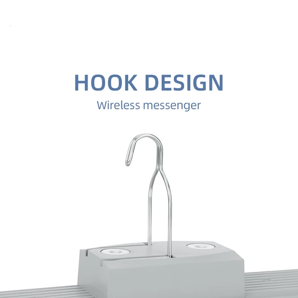 KUMANDALI - ZAMAN - IŞIK GÜCÜ AYARLI METAL ASKILI - USB ŞARJLI LAMBA FENER 20SMD LED (5284) - Resim 5