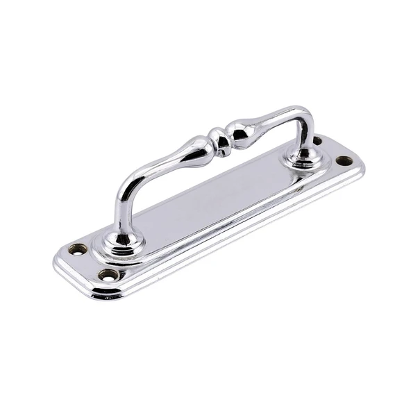 Metal Kapı Çekme Kolu Tutamağı Kulp Kulpları Dolap Mobilya Dolap Çekmece Gümüş Krom Büyük 14.5 cm ürün görseli