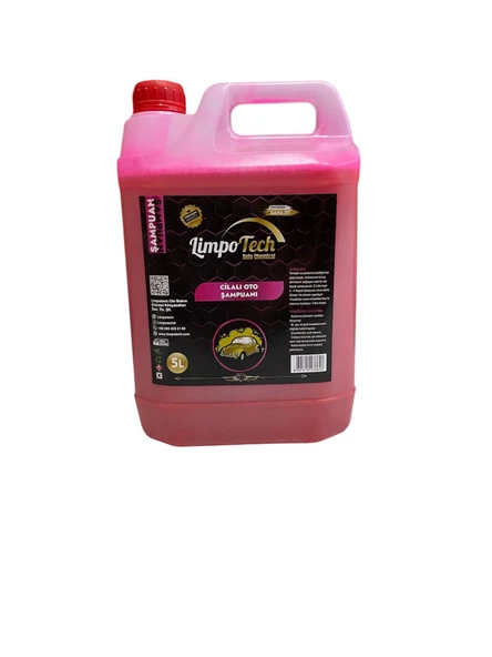 LİMPOTECH CİLALI ŞAMPUAN 5 LİTRE  PEMBE KÖPÜK ürün görseli