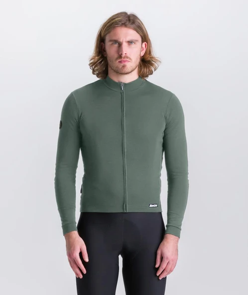 Santini Impetus Terranova Kışlık Yün Bisiklet Forması 4M216075CIMPET - Resim 2