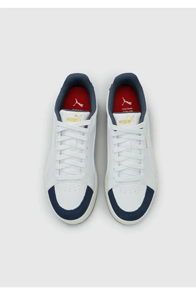 Puma E6Court Classico Sport Beyaz Erkek Sneaker 40073109 - Resim 5