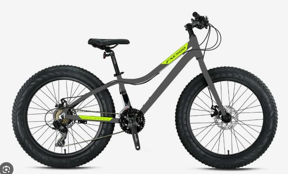 FXC 500 - 26'' MTB - 17'' - 21 Vites - H.DISC - Nardo Gri - Siyah/Neon Sarı ürün görseli