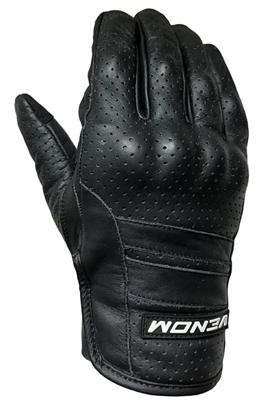 VENOM VN-9022 GERÇEK DERİ MOTOSİKLET ELDİVENİ - 2