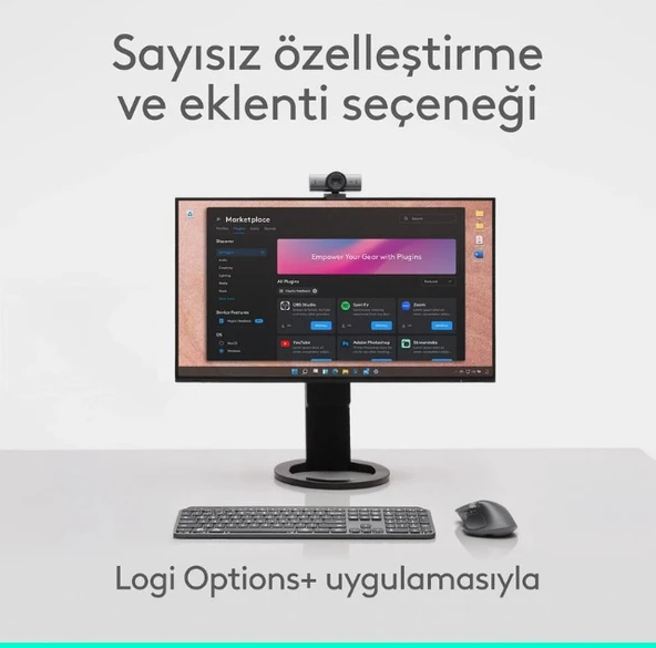 MX Master 4 Kablosuz Mouse- Grafit - Resim 3