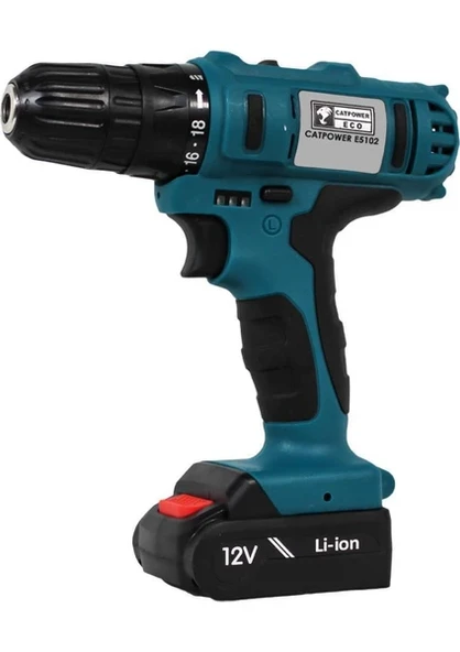 CATPOWER E5102 Akülü Vidalama 1.5 Ah