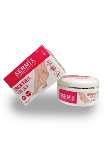 SERMİX SERMİX Topuk Çatlağı Ve Ayak Kokusu Giderici Profesyonel Ayak Kremi 100 Ml ürün görseli 1