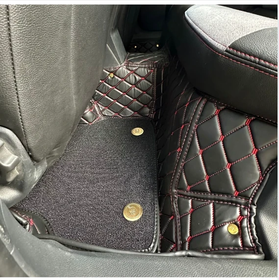 Seat İbiza 2023 Sonrası Aracına Özel 8d Çift Katmanlı Havuzlu Paspas Takımı - Resim 4