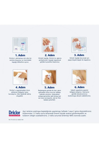 Driclor Driclor Aşırı Terleme Önleyici Antiperspirant Roll-On 20ml - Resim 7