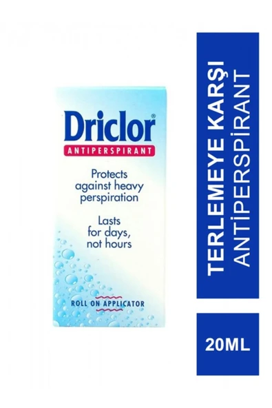Driclor Driclor Roll-on 20 ml Terlemeye Karşı Etkili ürün görseli 1