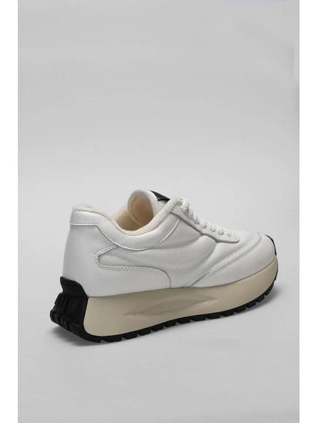 Lufian 122230016 Sıa Beyaz Kadın Günlük Sneaker - Resim 2