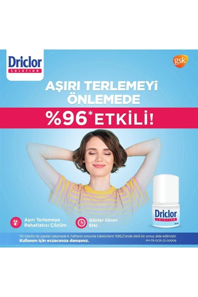 Driclor Driclor Aşırı Terleme Önleyici Antiperspirant Roll-On 20ml - Resim 6
