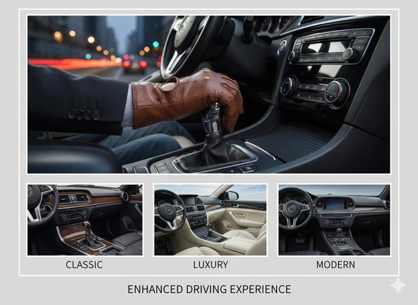 Dsg viteslerle uyumlu Vites topuzu orijinal gri renk 2016-2020 - Resim 3