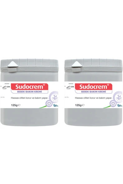 Sudocrem Bebek Bakım Kremi 125 gr X 2 Adet ürün görseli