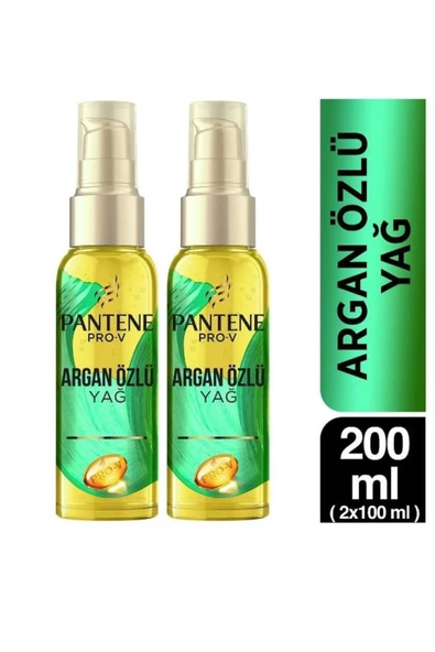 Pantene Pantene Doğal Sentez Argan Yağlı Elixir Yağ Terapisi 100 ml X 2 Adet - Resim 2