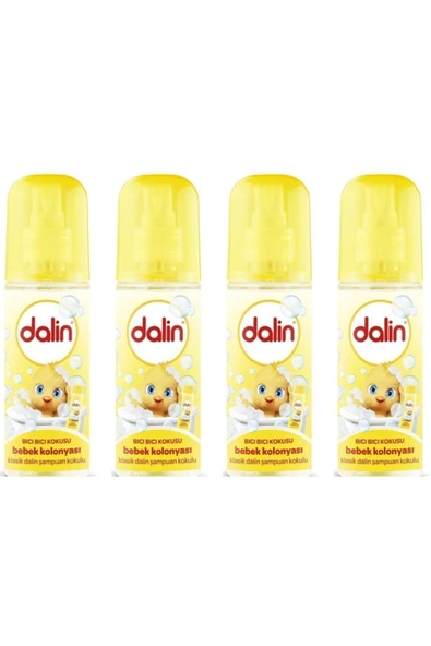Dalin Dalin Bebek Kolonyası Bıcı Bıcı Klasik 150 Ml X 4 Adet - Resim 2
